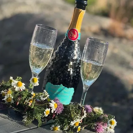 Haerligt Privat Glamping Med Bastutaelt * Фёглё