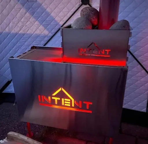 Роскошный шатер Haerligt Privat Glamping Med Bastutaelt *