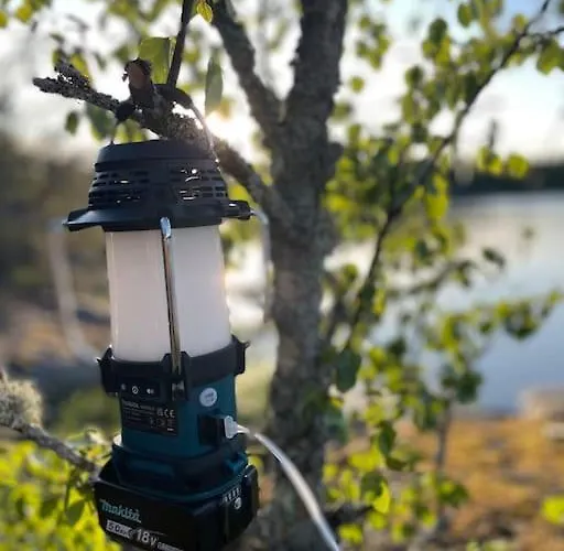 Haerligt Privat Glamping Med Bastutaelt Роскошный шатер