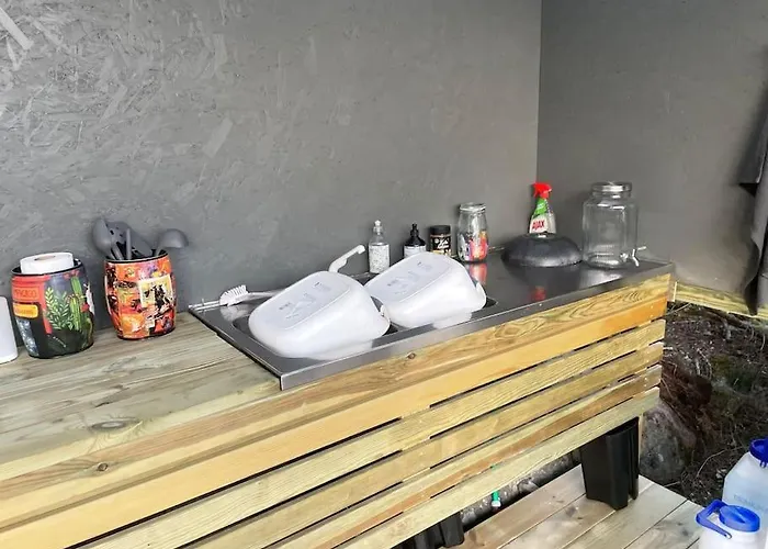 Haerligt Privat Glamping Med Bastutaelt Роскошный шатер