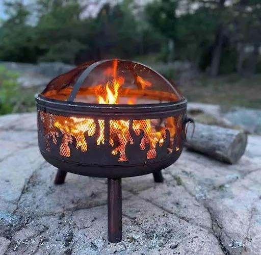 Роскошный шатер Haerligt Privat Glamping Med Bastutaelt *