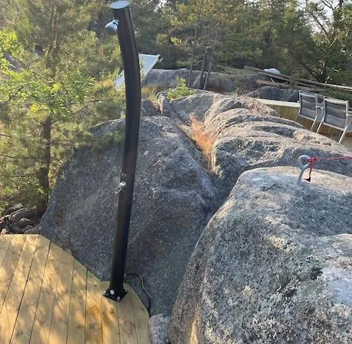 Haerligt Privat Glamping Med Bastutaelt Фёглё