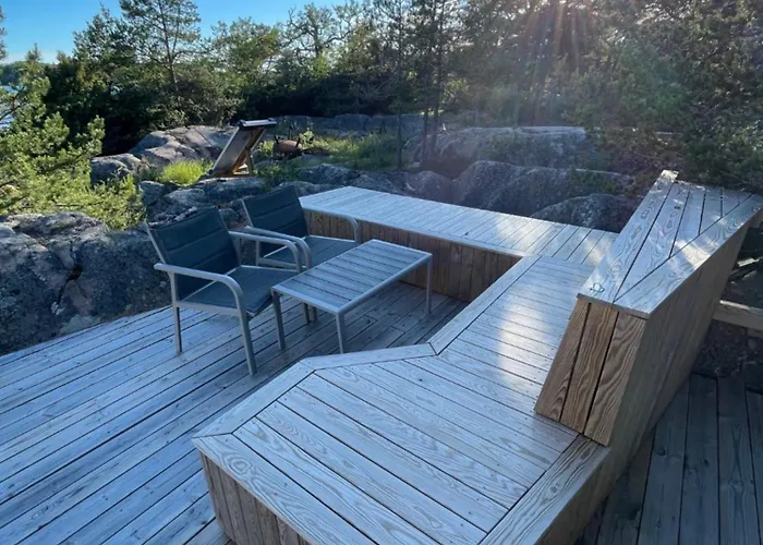 Роскошный шатер Haerligt Privat Glamping Med Bastutaelt *