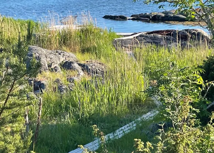 Haerligt Privat Glamping Med Bastutaelt Роскошный шатер